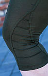 Бриджі жіночі хакі з турецького трикотажу з віскозою 50-56 розміру, фото 3