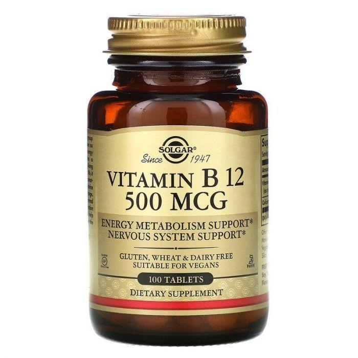 Solgar / Vitamin B 12 500 mcg (100 tabl)