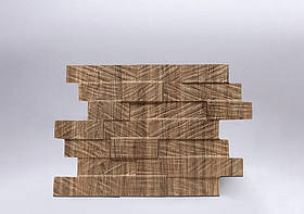 Гіпсові панелі 3D Gipster Board Premium  500*500*25 мм Горіх