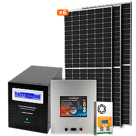 Сонячна електростанція (СЕС) 4kW АКБ 4.3kWh (літій) 90 Ah Преміум