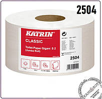 Папір туалетний KATRIN CLASSIC GIGANT "S2", біла (2504)