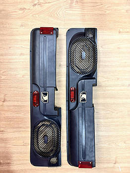 Кишені дверей з підсвіткою на ВАЗ 2102, на два боки, чорний (KG-8002)