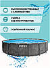 Каркасний басейн Intex 26742 Prism Frame 457х122 см круглий для всієї родини з картриджним фільтром, фото 9