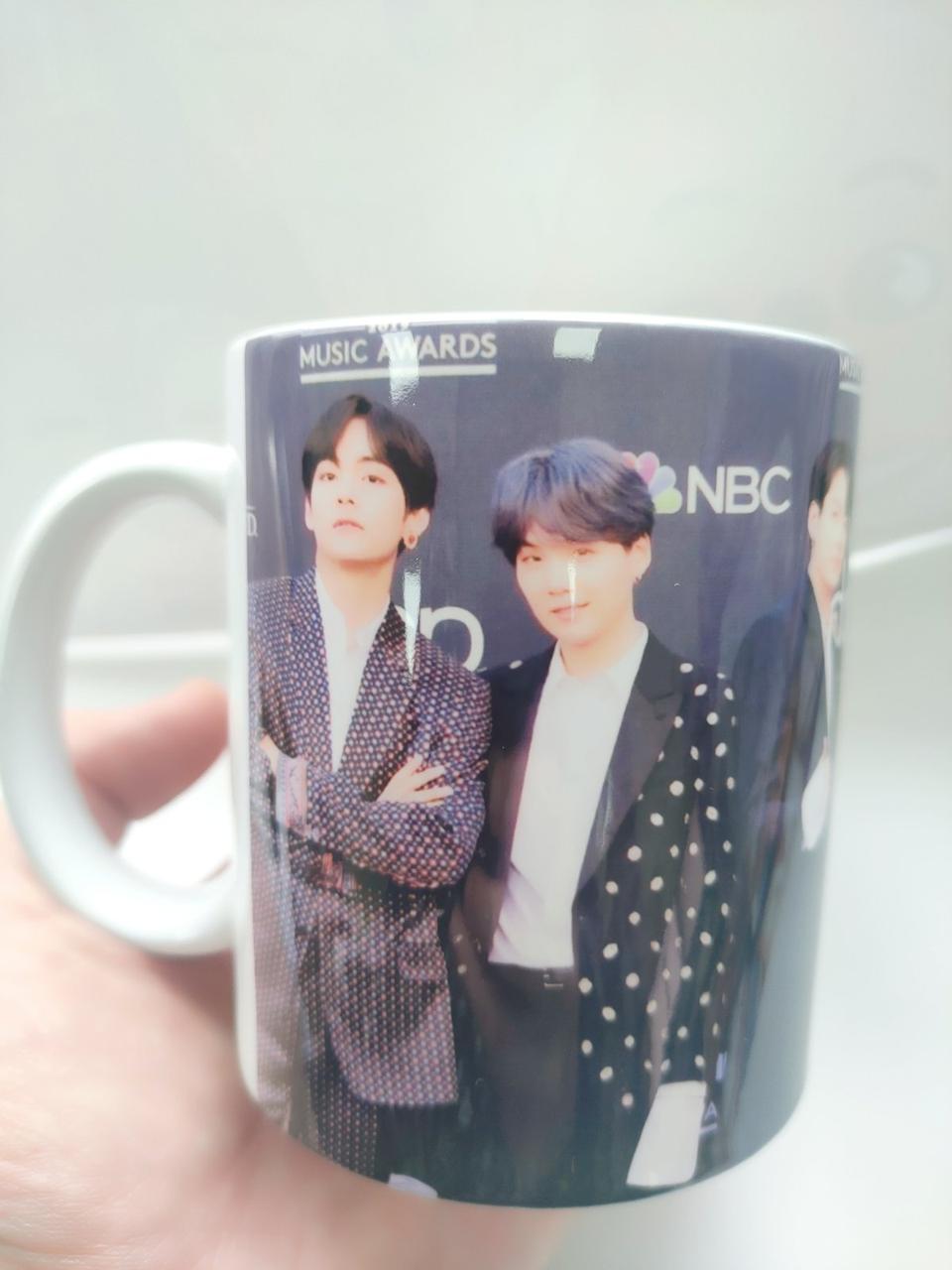 Чашка BTS, уцінка Уц_L2_09, фото 1