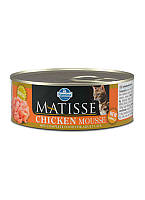 Влажный корм Farmina Matisse CHICKEN MOUSSE для кошек с курицей, 85 г