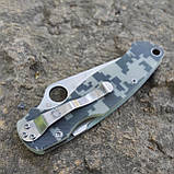 Ніж складний Spyderco Para-Military 2 піксель,, фото 3