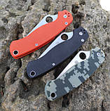 УЦІНКА. Ніж складний Spyderco Para-Military 2, Compression lock, чорний, фото 6
