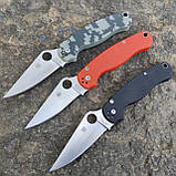 УЦІНКА. Ніж складний Spyderco Para-Military 2, Compression lock, чорний, фото 7