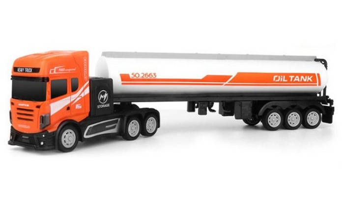 Купить Фура на пульте управления Игрушка бензовоз трейлер на ...