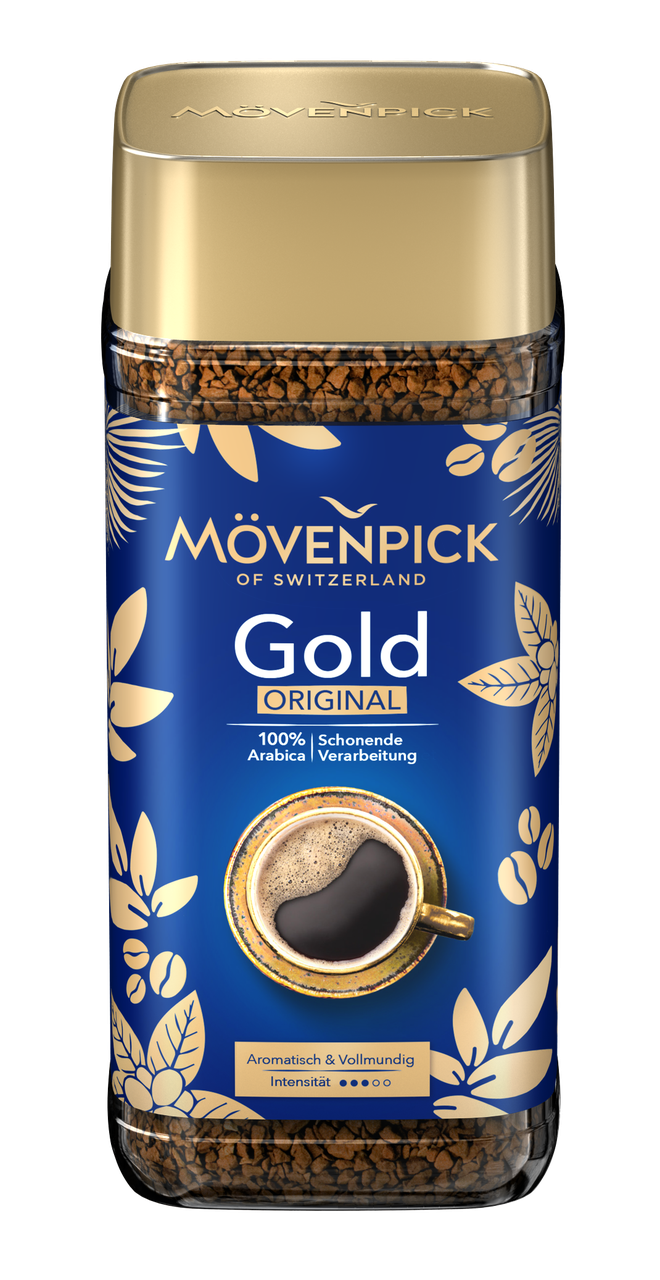Кава розчинна Movenpick Gold Original, 100г
