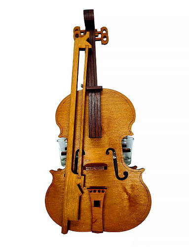 Купити Міні-бар Скрипка з чарками, ціна 495 ₴ - Prom.ua (ID# 1839243203)