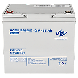 Акумулятор мультигелевий LPM-MG 12V - 55 Ah, фото 4