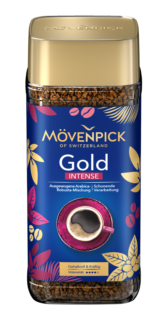 Кава розчинна Movenpick Gold Intense, 200г