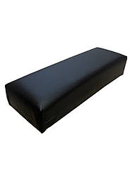 Підлокітник для манікюру чорний 30х10х5 см. Підставка для рук, аксесуари для салону краси
