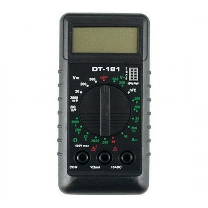 Цифровий мультиметр тестер DT-181 100 мкВ