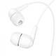 Дротові навушники вакуумні 3.5mm HOCO M97 Enjoy з мікрофоном 1.2m Білі, фото 2