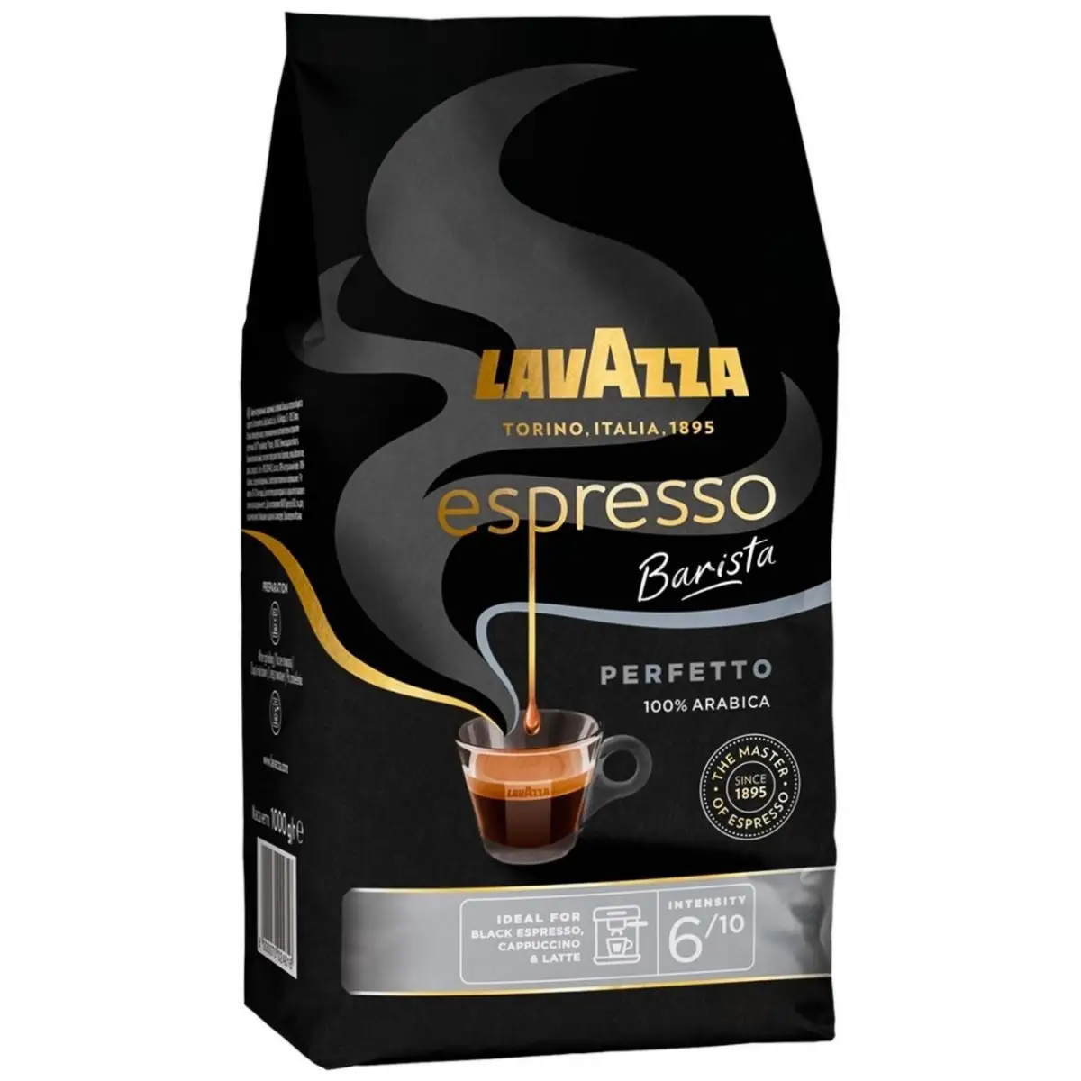 Кава в зернах Lavazza Espresso Barista Perfetto 100% Арабіка Італія ОРИГІНАЛ.