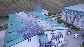 Мережева сонячна електростанція 54 кВт під власне споживання для відпочинкового комплексу «Ксенія» 1