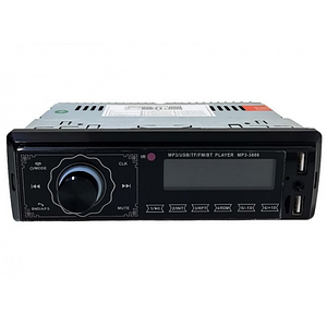 Автомагнітола 3888 ISO+FM+USB+SD+AUX+Bluetooth 4x50W 1Din магнітолу з пультом сенсорний дисплей