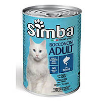 Влажный корм для кошек Simba cat wet с тунцом 415 г