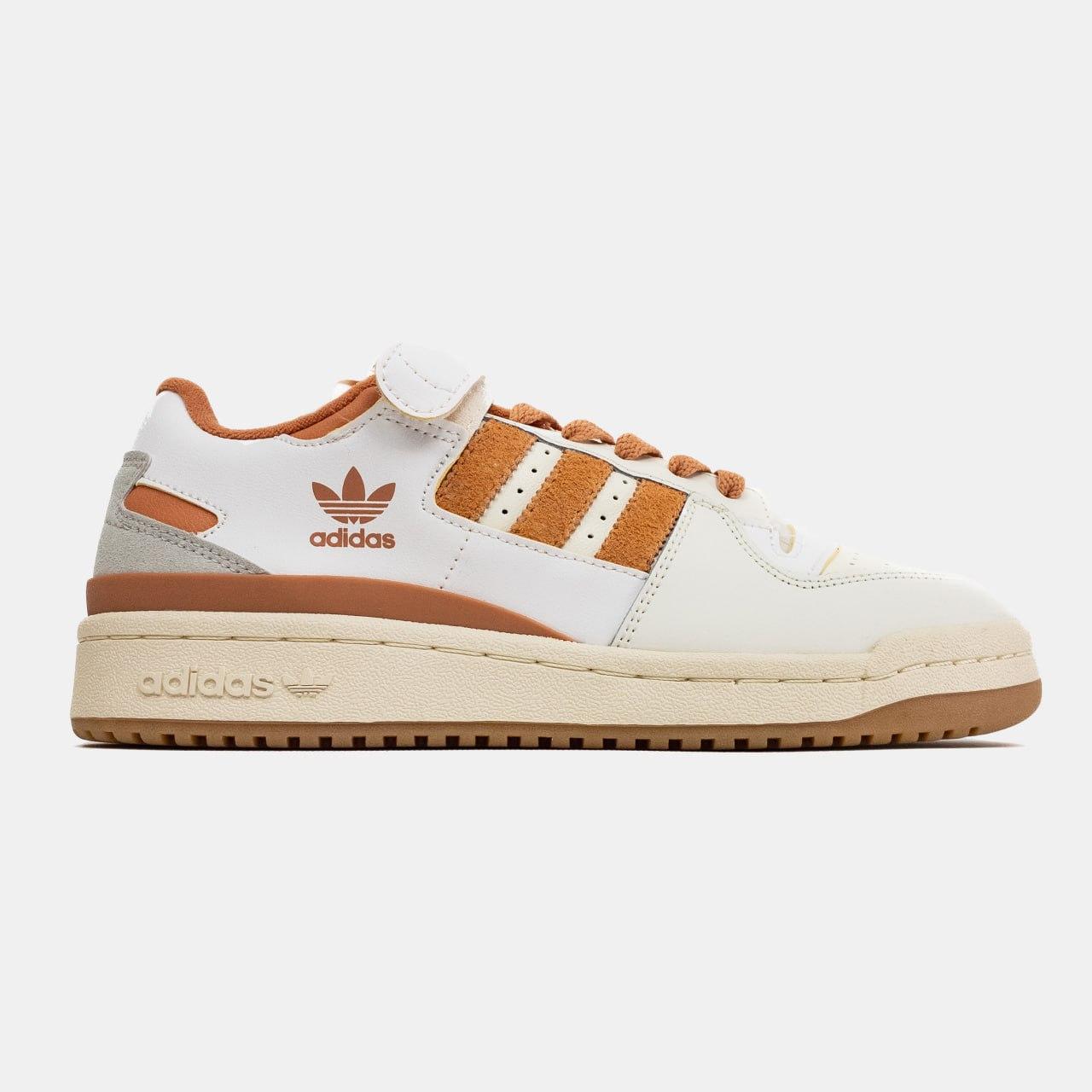 Кросівки Adidas Forum 84 Low Cream Orange чоловічі різні кольори повсякденні кеди весна осінь