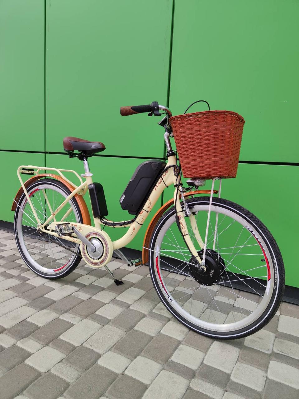 Дорожній Електровелосипед 100км Lady "Messina" 500 W 13ah 54V LCD Cruise-control ebike
