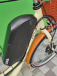 Дорожній Електровелосипед 100км Lady "Messina" 500 W 13ah 54V LCD Cruise-control ebike, фото 5