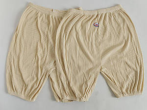Жіночі панталони «Рубчик» великого розміру (6 шт упаковка) Бежевий