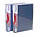 Папка на 80 файлів А4 у боксі Axent дисплей-книга синя, фото 5