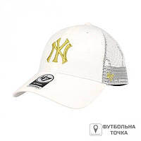 Кепка 47 Brand Ny Yankees B-BRMTL17CTP-WH (B-BRMTL17CTP-WH). Спортивные бейсболки. Спортивная мужская одежда.