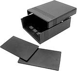 Корпус пластиковий D110w (В52хШ92хГ110) з вентиляцією, фото 4