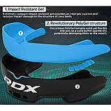 Боксерська капа RDX Gel 3D Pro Black/Blue Junior, фото 2