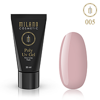 Акрил-гель (полігель) №05 Milano Cosmetic для нігтів, 30 мл
