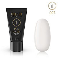 Акрил-гель (полігель) №07 Milano Cosmetic для нігтів, 30 мл