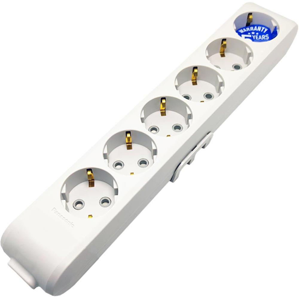 Електрична колодка 6 розеток із заземленням Panasonic X-tendia, фото 1