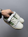 Кросівки Adidas Forum 84 Low Green чоловічі зелені повсякденні кеди весна осінь молодіжні, фото 4