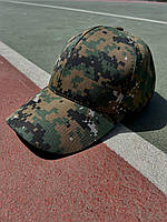 Пиксельная тактическая кепка армейская комфортная, Боевая бейсболка весна лето полевая износостойкая Pixel