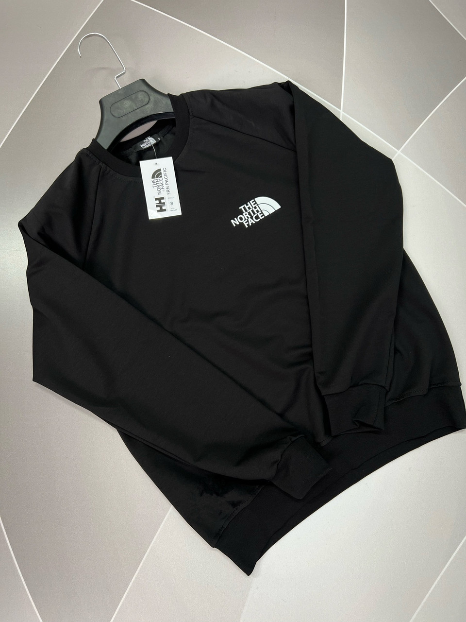 Світшот чоловічий NORTH FACE S-XXL арт 1235, Колір Чорний, Міжнародний розмір L, Розмір чоловічого одягу (RU) 48