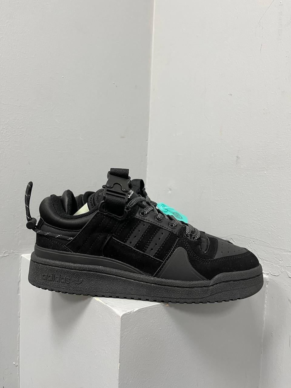 Кросівки Adidas Forum 84 Low Back To School чоловічі чорні повсякденні кеди весна осінь молодіжні