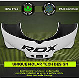 Боксерська капа RDX Gel 3D Pro White/Black, фото 2