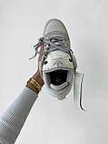 Кросівки Adidas Forum 84 Low Bad Bunny чоловічі сірі повсякденні кеди весна осінь молодіжні, фото 7