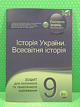 ПЕТ Робочий зошит Історія України 9 клас Робочий зошит Всесвітня Історія 9 клас Академічний рівень Зошит для поточного