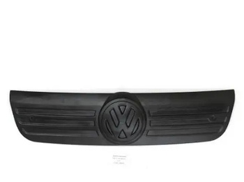 Зимова накладка Volkswagen T5 2003-2009 на решітку радіатора матова "FLY", чорна (KG-8010)