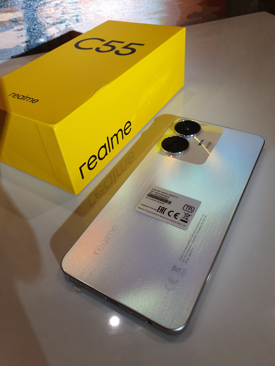 Смартфон realme C55 8/256Gb Sunshower (RMX3710) реалми с55 (ID#1833123930),  цена: 6929.01 ₴, купити на