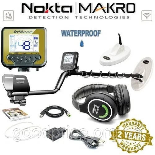 Металошукач Nokta Makro Gold Kruzer – амфібія! Офіційна гарантія! Безкоштовна доставка!