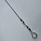 Шампури Metal-Best 690х15х3 мм металева ручка, фото 2