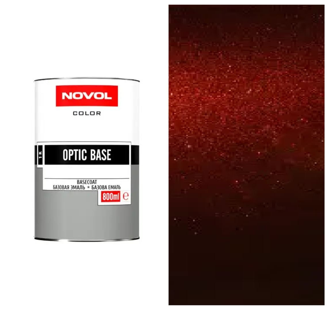 Фарба автомобільна Novol Optic Base 1л портвейн 192