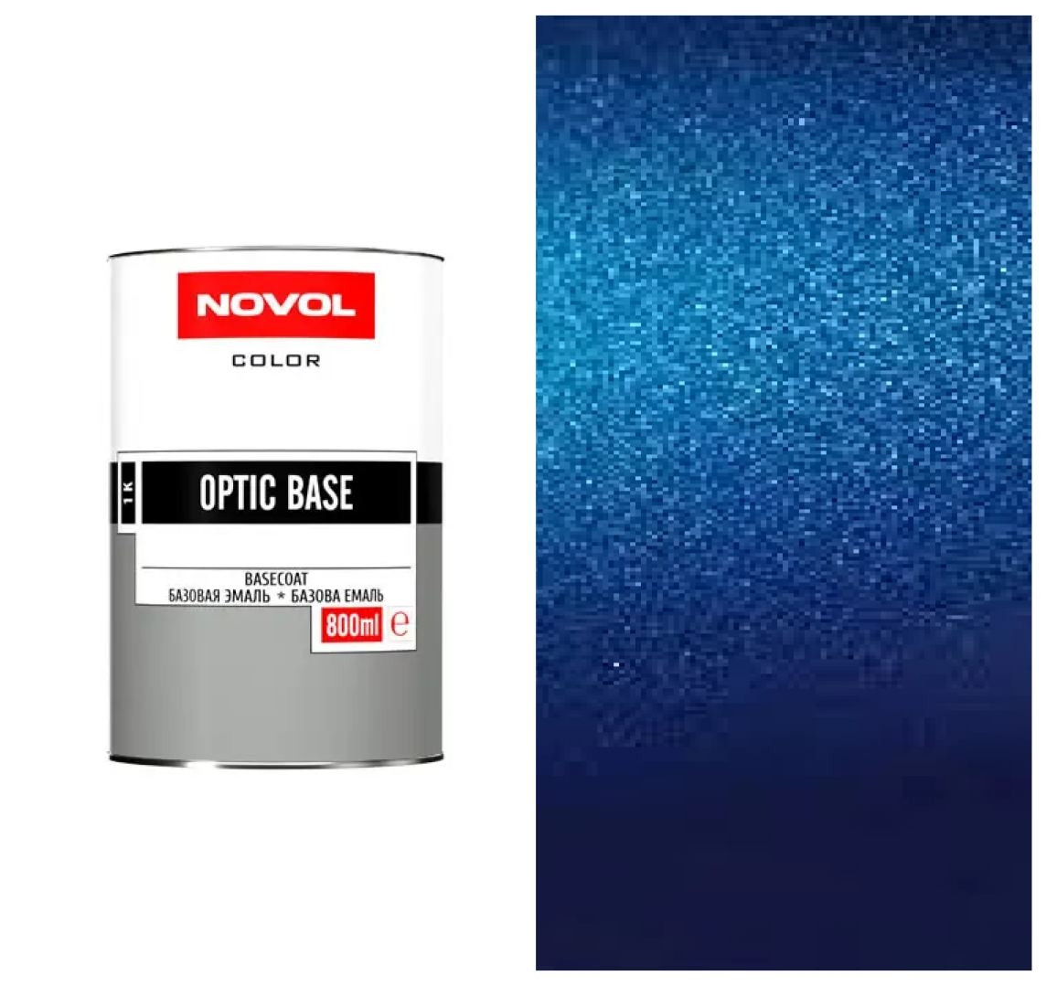 Фарба автомобільна Novol Optic Base 1л чорниця 482