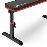 Набір Hop-Sport Premium 173 кг з лавою HS-1025 Pro, штангами та гантелями, фото 8