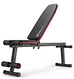 Набір Hop-Sport Premium 69 кг з лавою HS-1010 Pro та штангою, фото 2